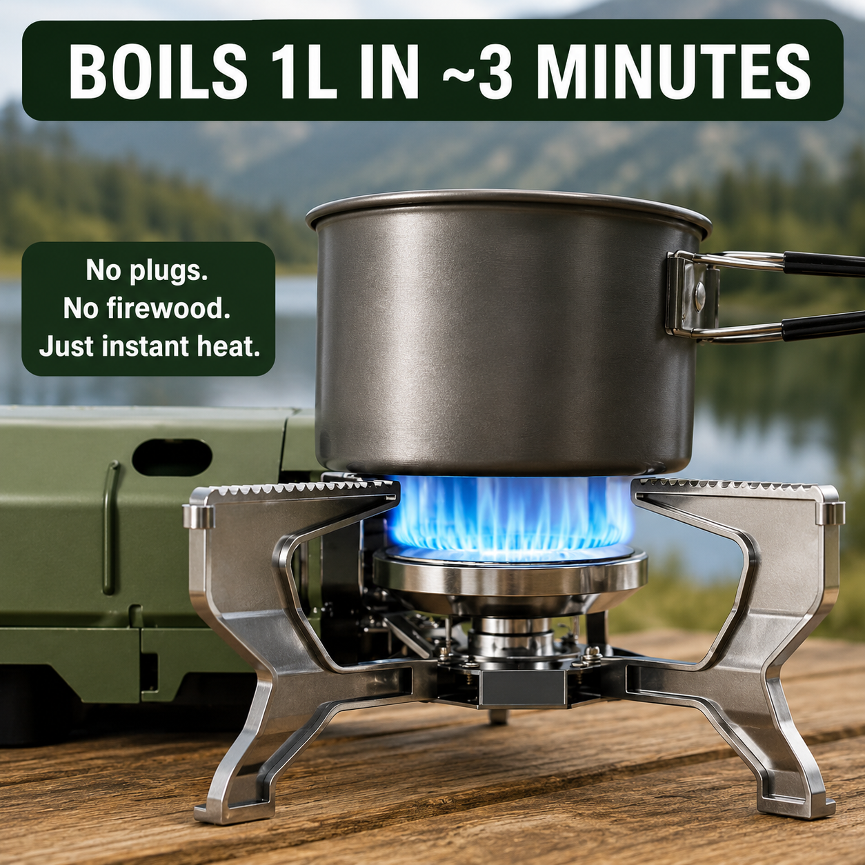 Cook Anywhere in 3 Minutes — Without the Bulky Gear